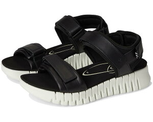 (���) �G�R�[ ���f�B�[�X �O���[�u �\�� �T���_�� ECCO women Gruuv Sol Sandal Black
