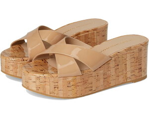 (���) �X�`���A�[�g ���C�c�}�� ���f�B�[�X �f�C�i �E�F�b�W �X���C�h Stuart Weitzman women Dayna Wedge Slide Adobe