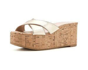 (���) �X�`���A�[�g ���C�c�}�� ���f�B�[�X �f�C�i �E�F�b�W �X���C�h Stuart Weitzman women Dayna Wedge Slide Light Gold