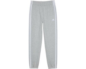 (���) �A�f�B�_�X �L�b�Y 3�X�g���C�v �R�b�g�� �t���[�X �W���K�[�Y (�r�b�O �L�b�h) adidas kids 3-Stripes Cotton Fleece Joggers (Big Kid) Medium Grey Heather
