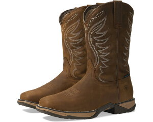 (���) �A���A�b�g ���f�B�[�X �A���Z�� �E�H�[�^�[�v���[�t Ariat women Anthem Waterproof Distressed Brown