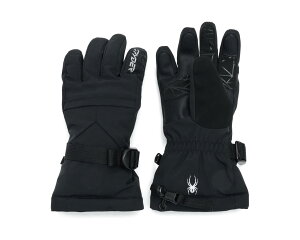 (���) �X�p�C�_�[ �L�b�Y �V���Z�V�X �X�L�[ �O���[�u (�r�b�O �L�b�h) Spyder kids Synthesis Ski Gloves (Big Kid) Black