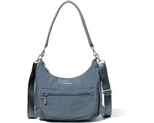 (���) �o�b�K���[�j ���_�� �|�P�b�g �n�[�t ���[�� �o�b�O Baggallini Modern Pocket Half Moon Bag Mist