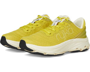 (���) ���C�J ���f�B�[�X �f�B���H�[�V���� X �}�b�N�X RS �E�H�[�L���O �V���[�Y Ryka women Devotion X Max RS Walking Shoe Verdant Yellow Mesh Fabric