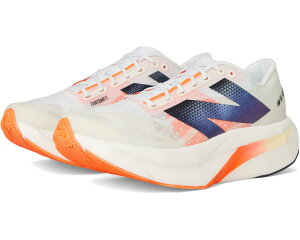(���) �j���[�o�����X ���f�B�[�X �t���[�G���Z�� �X�[�p�[�R���v �G���[�g V4 New Balance women FuelCell SuperComp Elite v4 White/Angora/Hot Mango