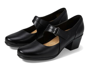 (���) �N���[�N�X ���f�B�[�X �G���X���[ ���[���� Clarks women Emslie Lulin Black