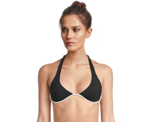 (���) �G���X�y�[�X ���f�B�[�X �A�C�U �g�b�v L*Space women Isa Top Black/Cream