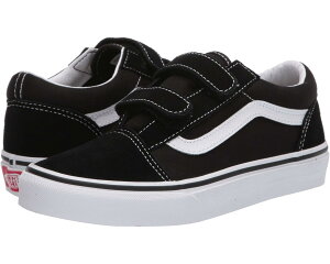 (���) �o���Y �L�b�Y �I�[���h �X�N�[�� V (�r�b�O �L�b�h) Vans kids Old Skool V (Big Kid) Black/True White