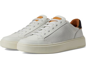 (���) �A�����G�h�����Y �����Y �I���o�[ �X�g���b�` ���[�X �X���b�|�� �X�j�[�J�[ Allen Edmonds men Oliver Stretch Lace Slip-On Sneaker White