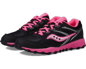 (���) �T�b�J�j�[ �L�b�Y �R�[�q�[�W���� TR14 LTT (���g�� �L�b�h/�r�b�O �L�b�h) Saucony kids Cohesion TR14 LTT (Little Kid/Big Kid) Black/Pink
