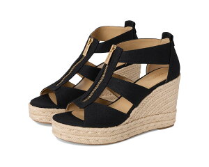 (���) �}�C�P���R�[�X ���f�B�[�X �G�b�^ �E�F�b�W MICHAEL Michael Kors women Etta Wedge Black