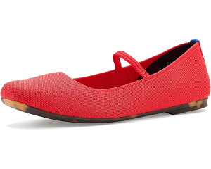 (���) ���f�B�[�X �U �}�b�N�X �X�N�G�A ���A���[ �W�[�� Rothys women The Max Square Mary Jane Red Hot