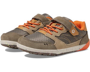 (���) ������ �L�b�Y �x�A �X�e�b�v�X A83 �X�j�[�J�[ (�g�h���[) Merrell kids Bare Steps A83 Sneaker (Toddler) Gunsmoke/Taupe