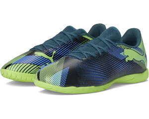 (���) �v�[�} �����Y �t���[�`���[ 7 �v���C �C���h�A �g���[�j���O �T�b�J�[ �N���[�c PUMA men Future 7 Play Indoor Training Soccer Cleats Gray Skies-Elektro Purple-Fizzy Apple-Puma White