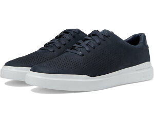 (���) �R�[���n�[�� �����Y �O�����h�v�� ���[�U�[ �J�b�g �X�j�[�J�[ Cole Haan men Grandpro Laser Cut Sneakers Navy Ink Nubuck