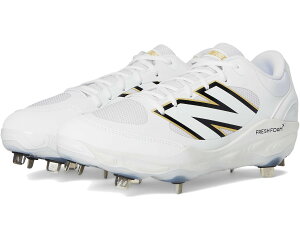 (���) �j���[�o�����X �����Y �t���b�V�� �t�H�[�� X �x�[�X�{�[�� �N���[�c New Balance men Fresh Foam X 3000v7 Baseball Cleats White/Black