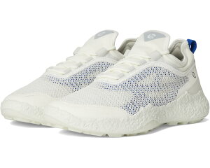 (���) �G�R�[ �S���t �����Y �o�C�I�� �n�C�u���b�g 5 �e�L�X�^�C�� �S���t �V���[�Y ECCO Golf men BIOM Hybrid 5 Textile Golf Shoe White/Virtual