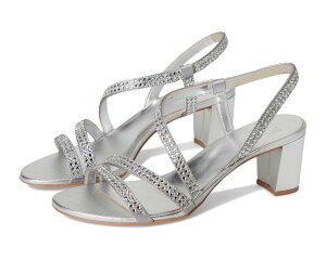 (���) �i�`�������C�U�[ ���f�B�[�X �X�g���b�v �T���_�� Naturalizer women Vanessa3 Strappy Sandals Silver Satin