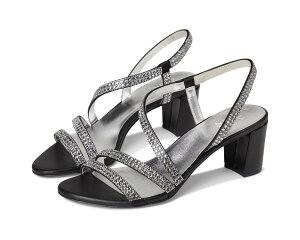 (���) �i�`�������C�U�[ ���f�B�[�X �X�g���b�v �T���_�� Naturalizer women Vanessa3 Strappy Sandals Black Satin