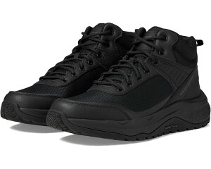 (���) �X�P�b�`���[�Y ���[�N �����Y �X�g���[�g �g���_�[ - SKECHERS Work men Street Treader - Scorron Black