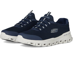 (���) �X�P�b�`���[�Y �����Y �O���C�h-�X�e�b�v SKECHERS men Glide-Step Sylo Navy
