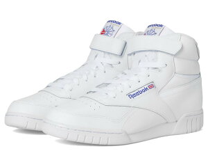 (���) ���[�{�b�N ���C�t�X�^�C�� �����Y �G�N�\ �t�B�b�g HI �n�C �g�b�v Reebok Lifestyle men Ex-O Fit Hi High Top Int/White