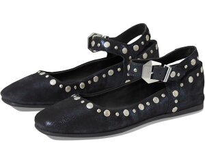 (���) �t���[�s�[�v�� ���f�B�[�X �~�X�e�B�b�N ���A���[ �W�[�� �t���b�c Free People women Mystic Mary Jane Flat Bright Navy Metallic