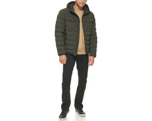 (���) �����Y �X�g���b�` �c�[-�|�P�b�g �L���e�b�h �W���P�b�g Levis men Stretch Two-Pocket Quilted Jacket Olive
