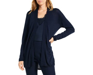 (���) �j�b�N�]�[ ���f�B�[�X �I�[�� �C���[ �o�b�N �I�u �`�F�A�[ �J�[�f�B�K�� NIC+ZOE women All Year Back Of Chair Cardigan Dark Indigo