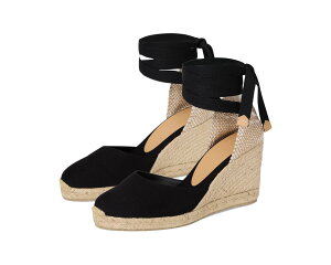 (���) �J�X�^�j�G�[�� ���f�B�[�X �J���[�i 80 �E�F�b�W �G�X�p�h���[�� CASTANER women Carina 80 Wedge Espadrille Black