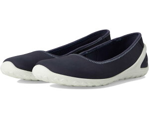 (���) �G�R�[ �X�|�[�c ���f�B�[�X �o�C�I�� ���C�g �X�L�}�[ �o�����[�i �X�j�[�J�[ ECCO Sport women BIOM Lite Skimmer Ballerina Sneaker Marine