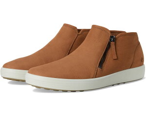 (���) �G�R�[ ���f�B�[�X �\�t�g 7 ���E �J�b�g �W�b�v �u�[�e�B ECCO women Soft 7 Low Cut Zip Bootie Cashmere
