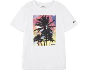 (���) �n�[���[ �L�b�Y ���[�g�s�A �O���t�B�b�N T-�V���c (���g�� �L�b�h) Hurley kids Utopia Graphic T-Shirt (Little Kid) White