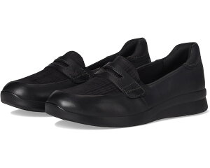 (���) �N���[�N�X ���f�B�[�X �y�j�[ Clarks women Ellowyn Penny Black Leather