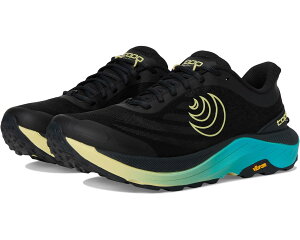 (���) �g�| �A�X���`�b�N ���f�B�[�X �E���g���x���`���[ 4 Topo Athletic women Ultraventure 4 Black/Lime