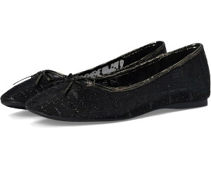 (���) �o�[�f�B�[�Y ���f�B�[�X �U �\���O�o�[�h �o���G �t���b�c Birdies women The Songbird Ballet Flat Black Mesh Sparkle