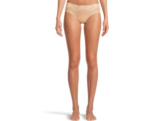 (���) �R�}���h�[ ���f�B�[�X �_�u�� �e�C�N ���[�X �r�L�j Commando women Double Take Lace Bikini Beige