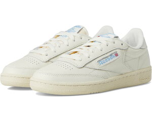 (���) ���[�{�b�N ���C�t�X�^�C�� ���f�B�[�X �N���u �V�[ 85 Reebok Lifestyle women Club C 85 Chalk/Sky Blue