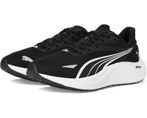 (���) �v�[�} ���f�B�[�X �G���N�g���t�@�C �j�g�� 4 �����j���O �V���[�Y PUMA women Electrify Nitro 4 Running Shoes Puma Black/Puma White