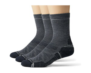 (���) �X�}�[�g�E�[�� �����Y �n�C�N ���C�g �N�b�V���� �N���[ �\�b�N�X 3-�p�b�N Smartwool men Hike Light Cushion Crew Socks 3-Pack Medium Gray