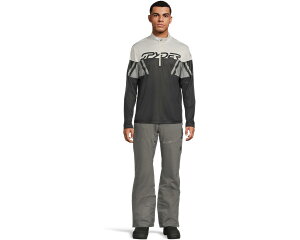 (���) �X�p�C�_�[ �����Y �p���}�E���g 1/2 �W�b�v Spyder men Paramount 1/2 Zip Black1