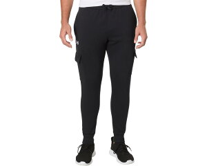 (���) �A���_�[�A�[�}�[ �����Y ���C�o�� �t���[�X �J�[�S �W���K�[�Y Under Armour men Rival Fleece Cargo Joggers Black/White