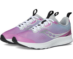 (���) �T�b�J�j�[ �L�b�Y �K�C�h KDZ (���g�� �L�b�h/�r�b�O �L�b�h) Saucony kids Guide KDZ (Little Kid/Big Kid) Grey/Berry