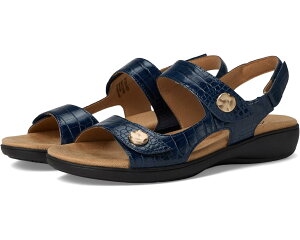 (���) �g���b�^�[�Y ���f�B�[�X ���~ �N���R Trotters women Romi Croco Navy