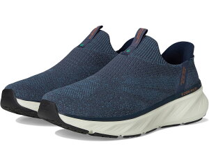 (���) �X�P�b�`���[�Y �����Y �R�~�b�V���i�[ �n���Y �t���[ �X���b�v-�C�� SKECHERS men Edgeride Commissioner Hands Free Slip-in Navy/Orange