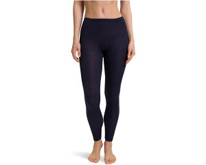 (���) �n���� ���f�B�[�X �E�[���� �V���N �p���c 1422 Hanro women Woolen Silk Pant 1422 Night Blue