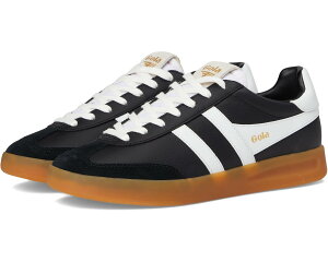 (���) �S�[�� ���f�B�[�X �T�C�N���� ���U�[ Gola women Cyclone Leather Black/White/Gum