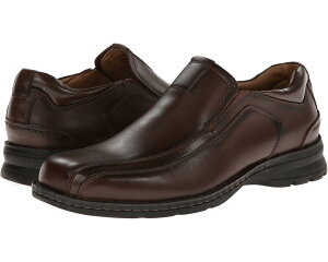 (���) �h�b�J�[�Y �����Y �G�[�W�F���g �o�C�N �g�D �X���b�v �I�� Dockers men Agent Bike Toe Slip On Dark Tan
