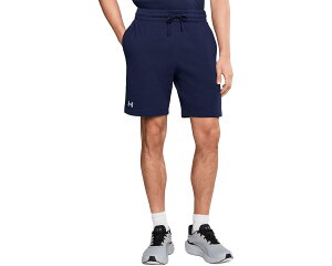 (���) �A���_�[�A�[�}�[ �����Y ���C�o�� �t���[�X �V���[�c Under Armour men Rival Fleece Shorts Midnight Navy/White