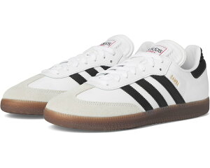 (���) �A�f�B�_�X �����Y �T���o �C���h�A �T�b�J�[ �V���[�Y adidas men Samba Indoor Soccer Shoes White/Black/Vivid Red